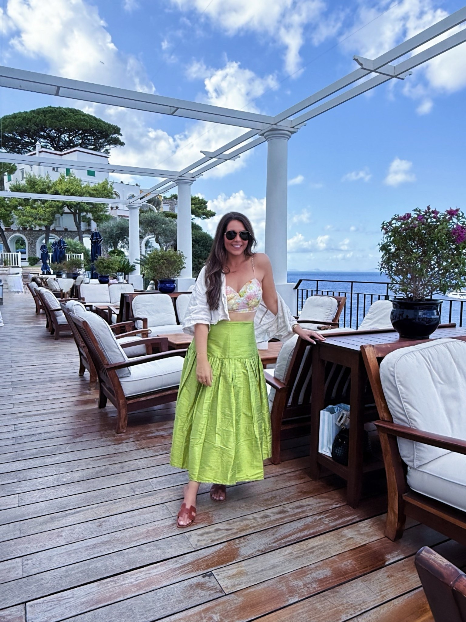 What I wore in Capri Italy 

#capri #italy #vacation #skirt 

#LTKSeasonal #LTKWorkwear #LTKTravel