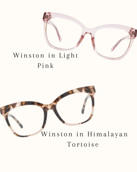 The blue light glasses I wear at the office daily and get asked about literally every week!

I have the diff eyewear Winston frames in both light pink and Himalayan tortoise 

#LTKunder100 #LTKworkwear #LTKSale