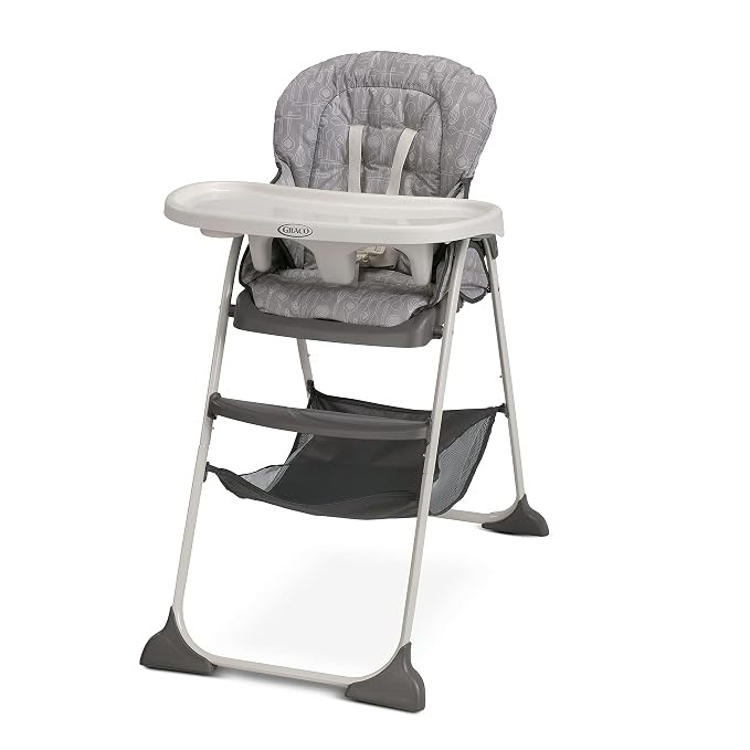Graco Slim Snacker High Chair, Ultra Compact High Chair, Whisk | Amazon (US)