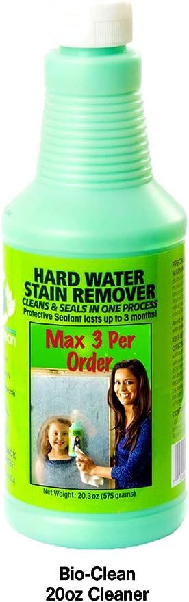 Bio Clean: Eco Friendly Hard Water Stain Remover (20oz Large)- Our Professional Cleaner Removes T... | Amazon (US)