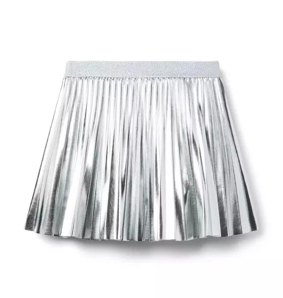 Metallic Pleated Skirt | Janie and Jack