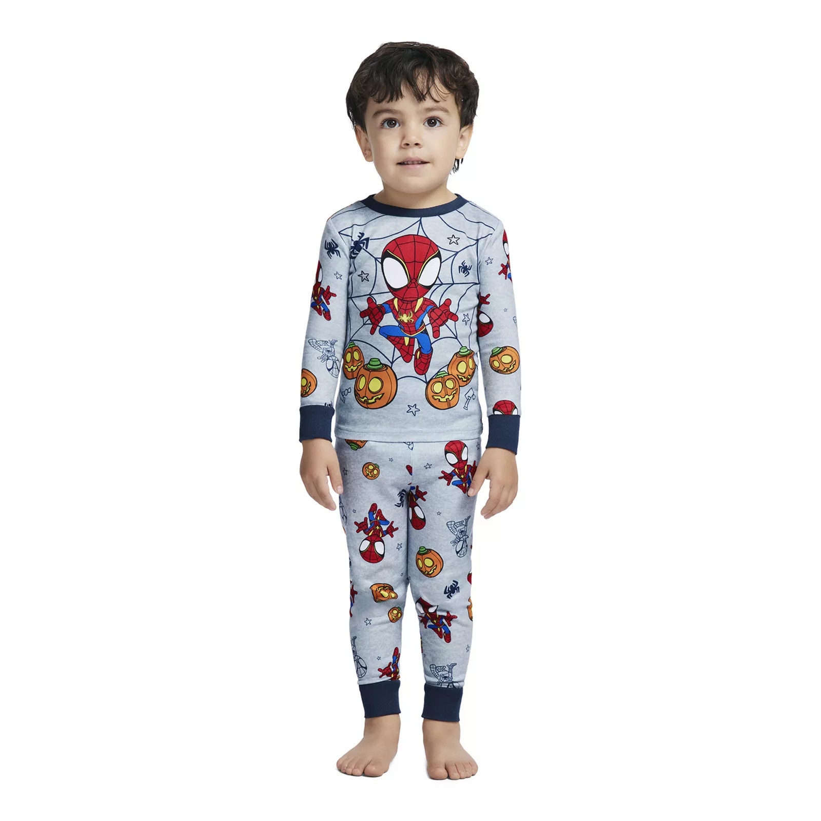 Toddler Boy Marvel's Spidey and His Amazing Friends Spider-Man Halloween Pajama Top & Pajama Bott... | Kohl's