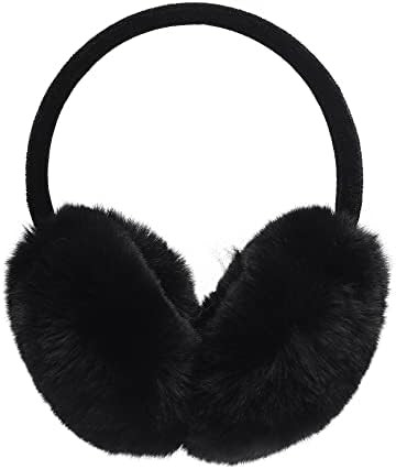 ZLYC Womens Girls Winter Fashion Adjustable Faux Fur EarMuffs Ear Warmers | Amazon (US)