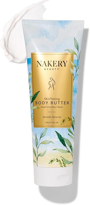 NAKERY Body Butter Anti Aging Moisturizer - Body Cream Skin Tightening Cream & Neck Firming Cream... | Amazon (US)
