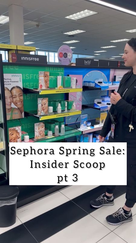 Sephora Spring Sale: Insider Scoop on the MUST-HAVES! 

I had planned on spring cleaning my house this weekend, but shopped the Sephora Spring Sale instead! 

I took my own wish list and met up with Alex-a SUPER knowledgeable sales associate at my local Sephora store-to get the scoop on any MUST-HAVE ITEMS during the Sephora Spring Sale! 

She was excited to share her picks in makeup, skincare and hair products too! I had fun learning from her and went home with quite the bag of goodies! I’ll be sharing some of those this week too. 

Details: 
⭐️All SEPHORA brand products are 30% off 4/5-4/15
⭐️Rouge members get 20% off entire purchase 4/5-4/15
⭐️VIBs get 15% off 4/9-4/15
⭐️Insiders get 10% off 4/9-4/15
#LTKOver40

#LTKVideo #LTKxSephora #LTKbeauty
