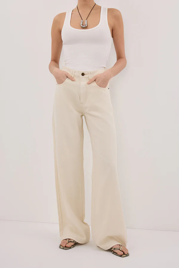 REAGAN 2.0 NATURAL TALL SLOUCHY JEAN | DISSH