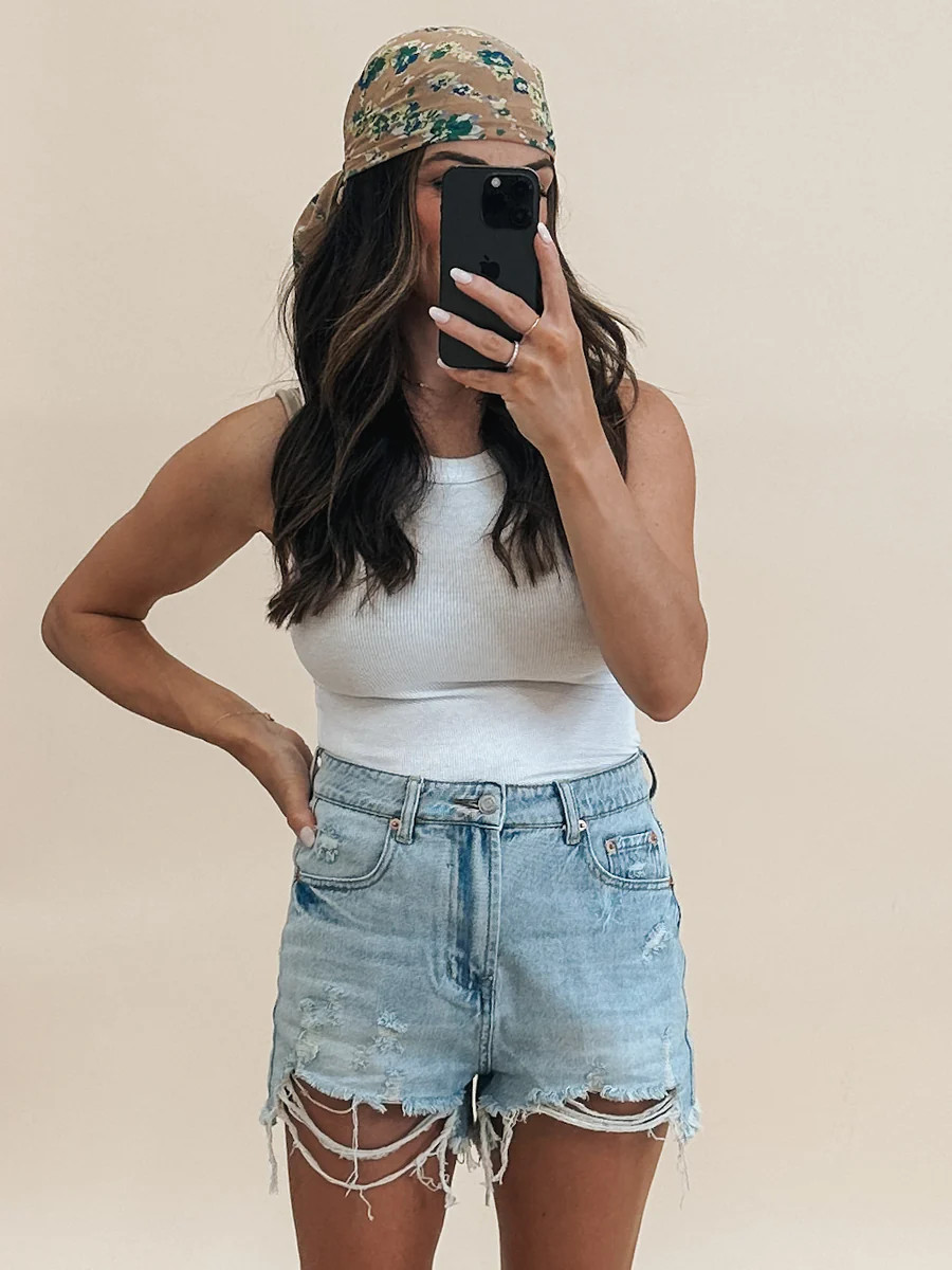 Floral Chiffon Square Scarf | Talulah