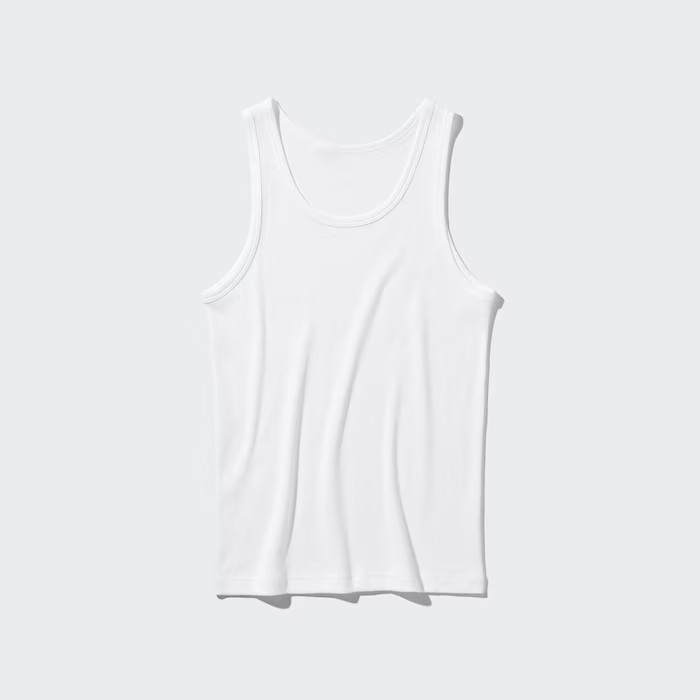 Dry Color Ribbed Tank Top | UNIQLO (US)