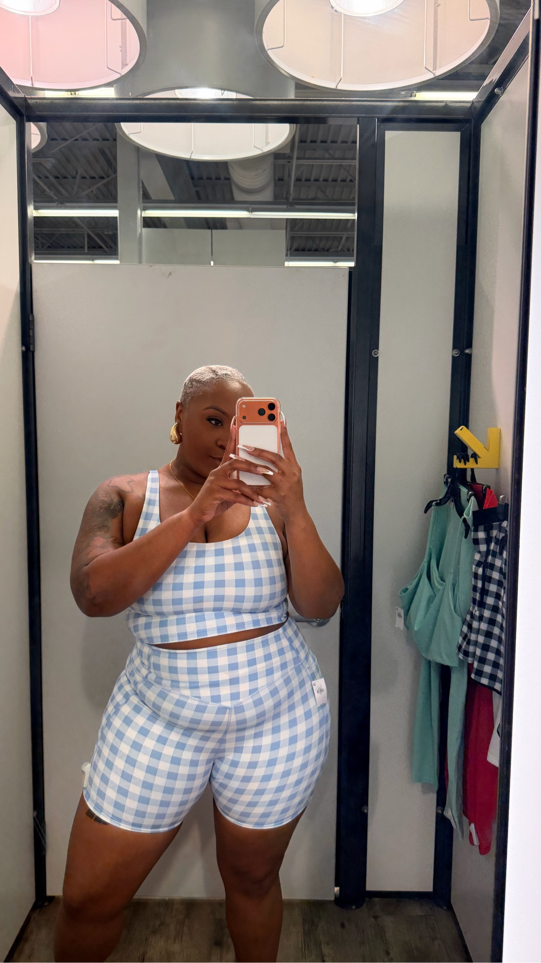 Old Navy | Plus Size Activewear | Spring | Gingham | Light Blue | Baby Blue | Size Large size XL

#LTKActive #LTKSpringSale #LTKPlusSize