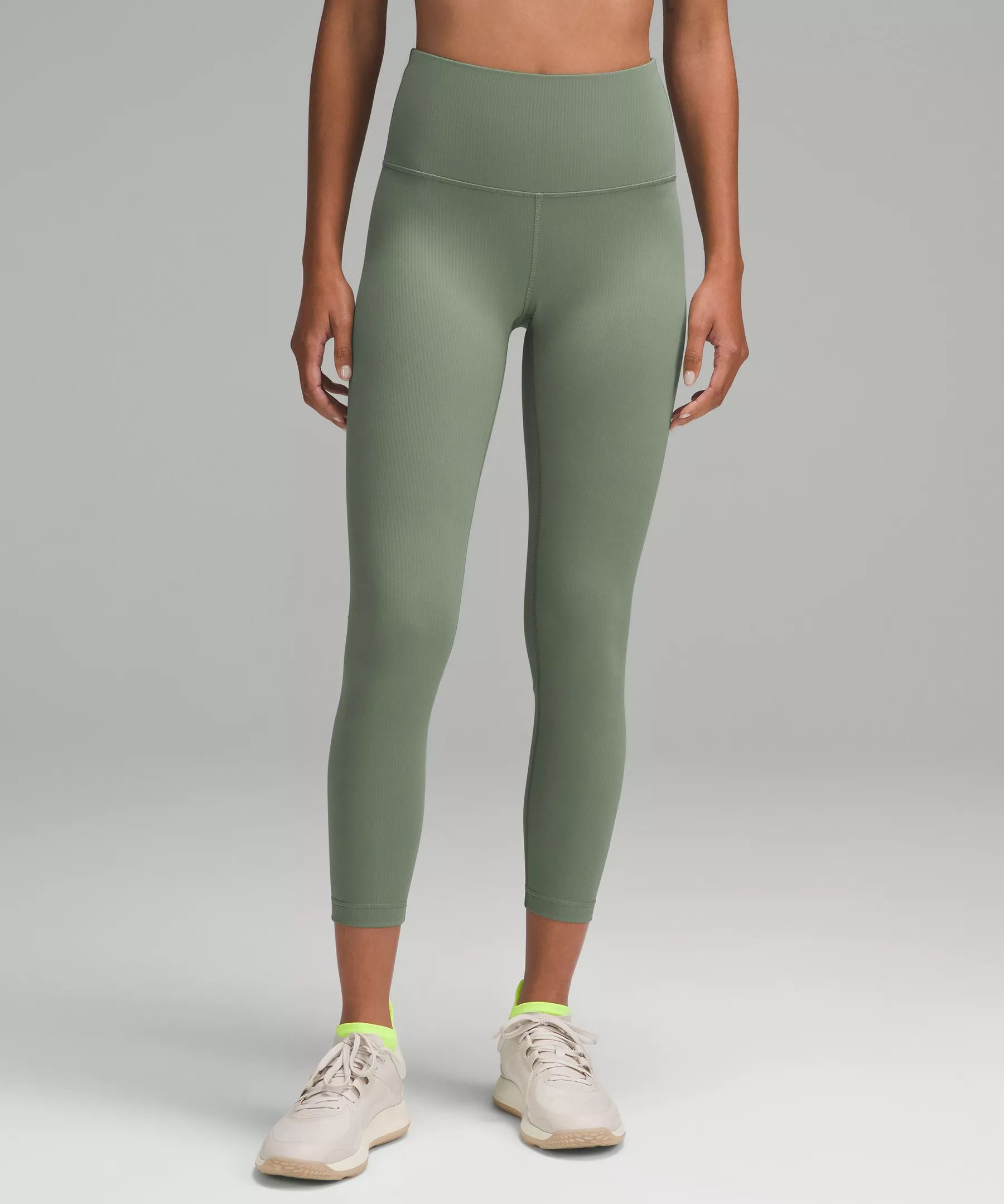 Wunder Train High-Rise Ribbed Tight 25" | Lululemon (US)