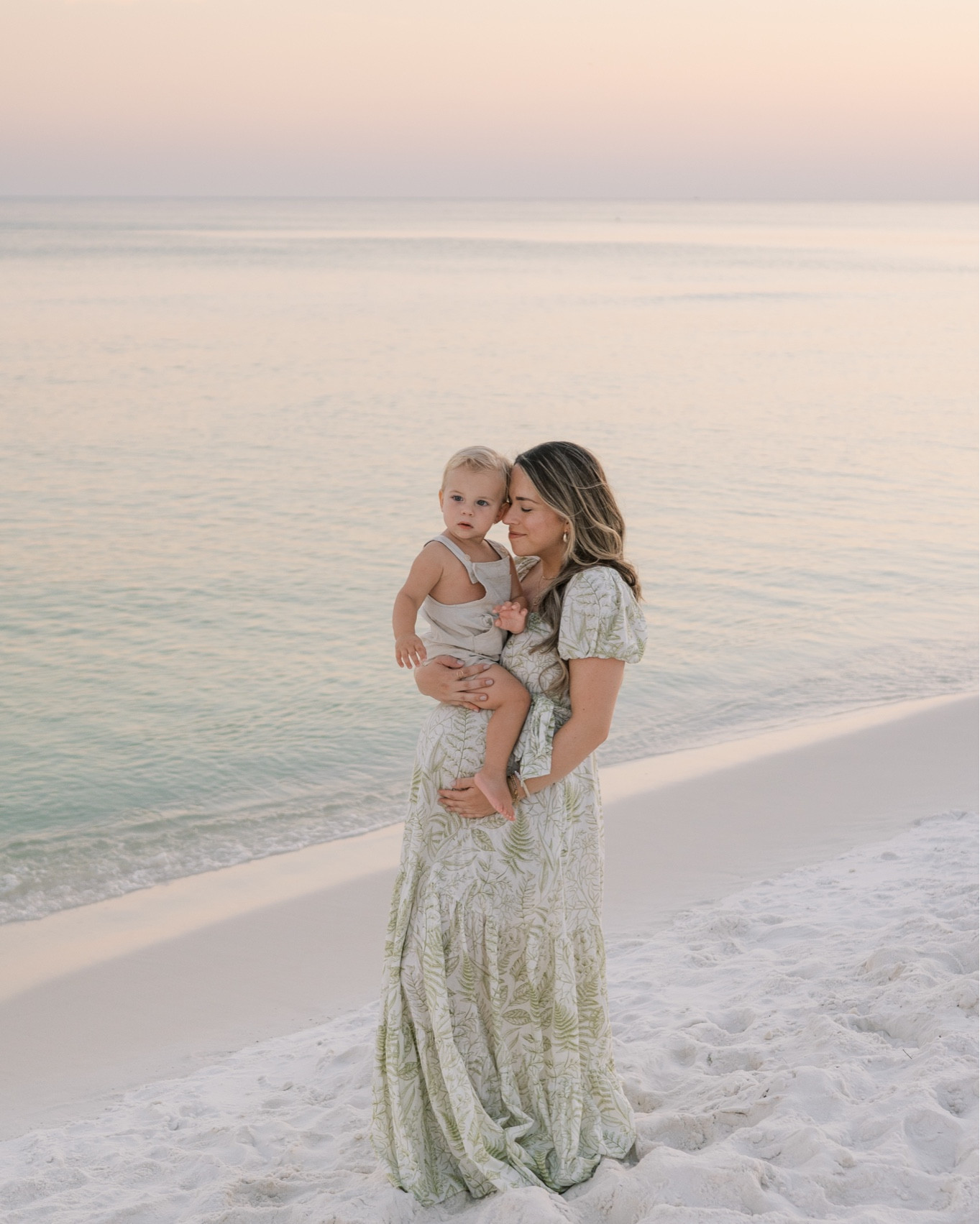 Long dress. Photoshoot dress. Beach photoshoot dress. Dress with a bump. Dressing a bump. Wearing a medium  

#LTKfamily #LTKbump