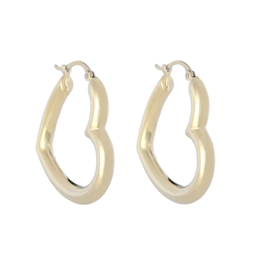 Heart Helium Hoops | Ariel Gordon Jewelry