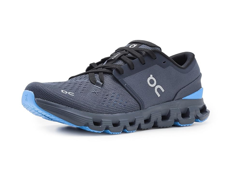 On Cloud X 4 Men's Shoes Navy/Gourami : 9.5 M, Textile | Zappos