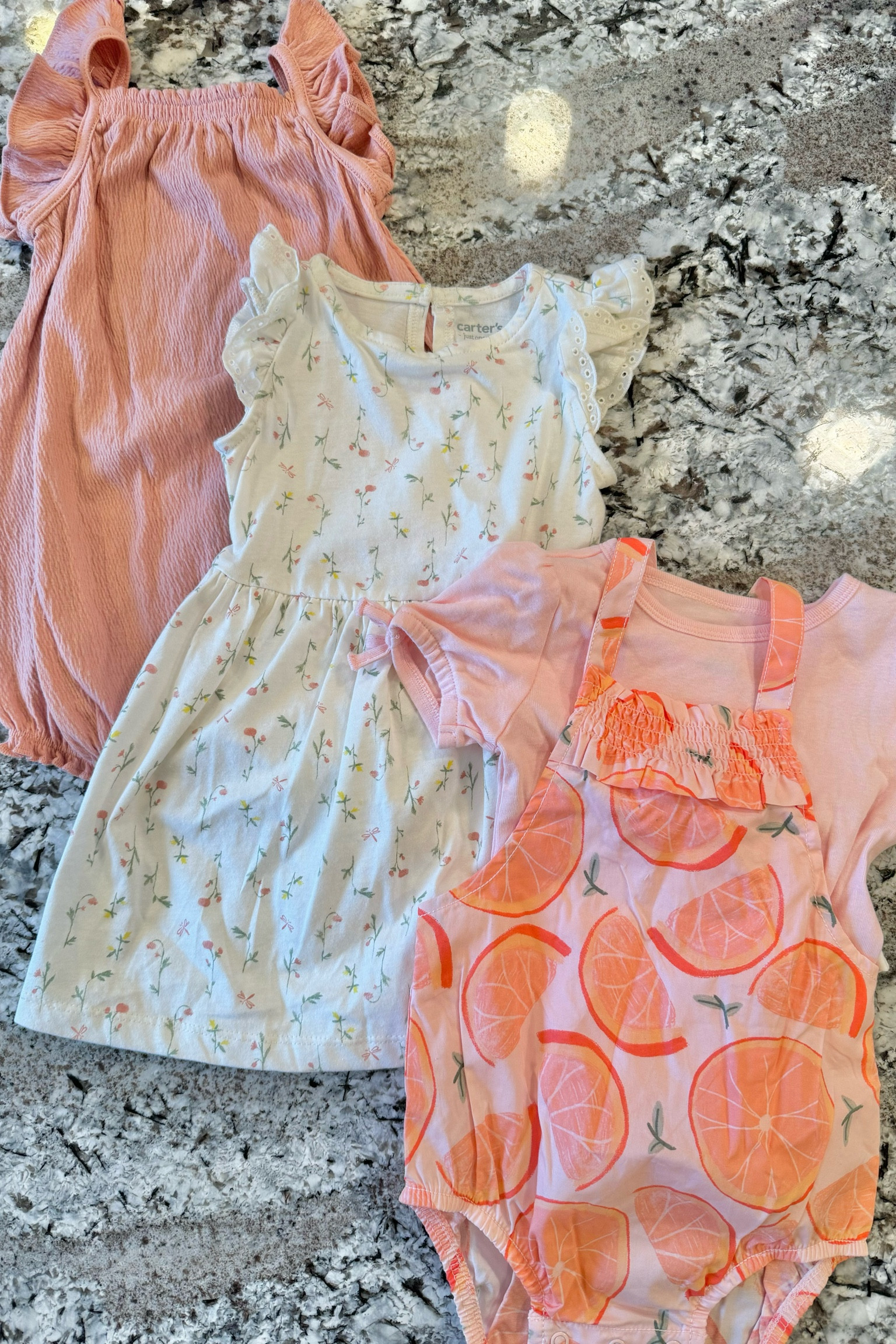 Baby Clothes Carters Baby Girl Jumpsuit Baby Girl Color Block