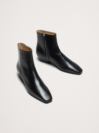 Italian Leather Ankle Boot | Banana Republic (CA)