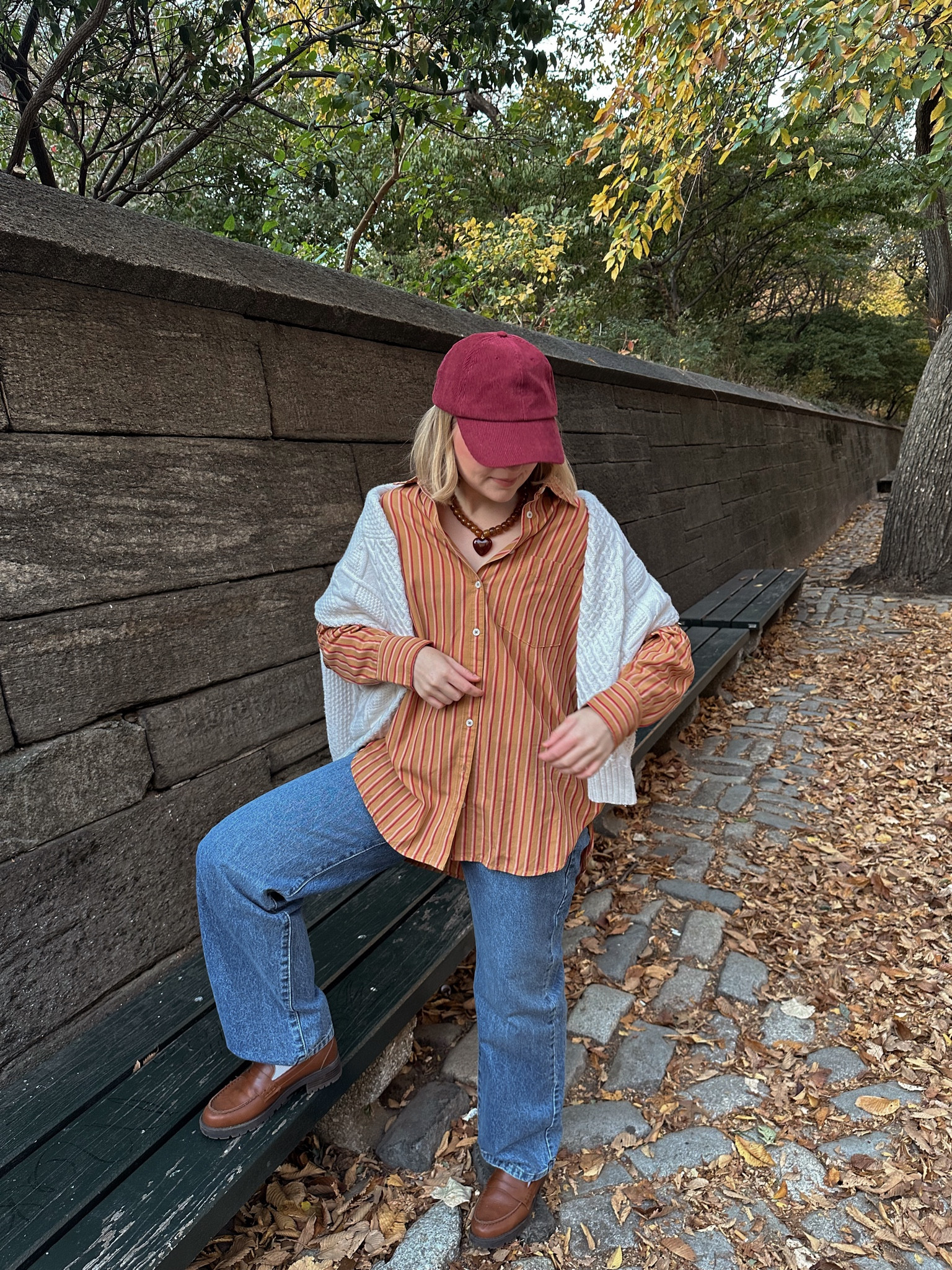 fall layers 🤎 this button down has been great in multiple looks 

#LTKStyleTip #LTKFindsUnder100