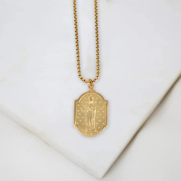 Our Lady of Abundance Necklace | My Saint My Hero