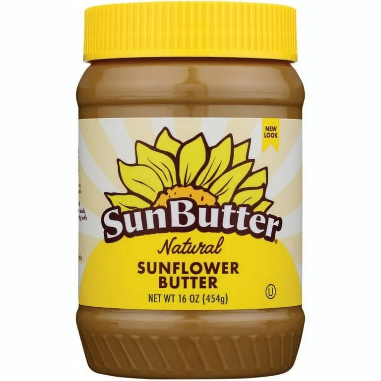 SunButter Natural Sunflower Butter, Regular 16oz Jar | Walmart (US)
