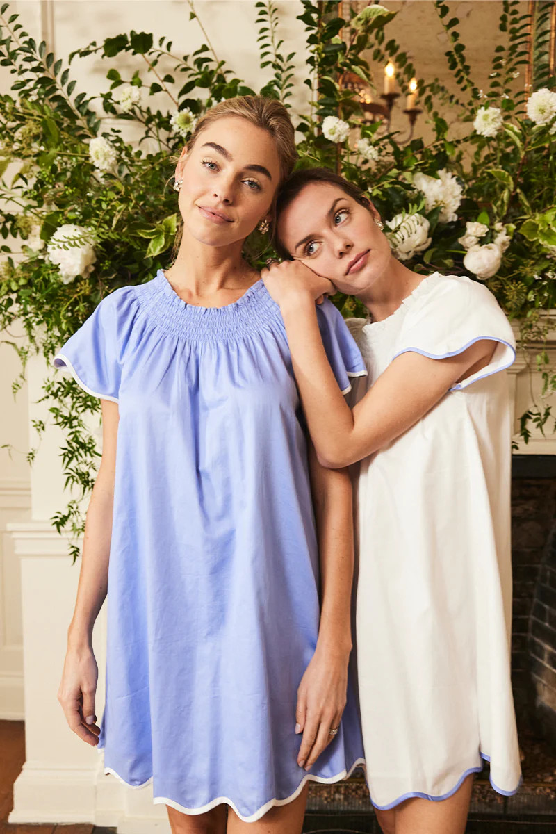 Patio Dress in Hydrangea | Lake Pajamas