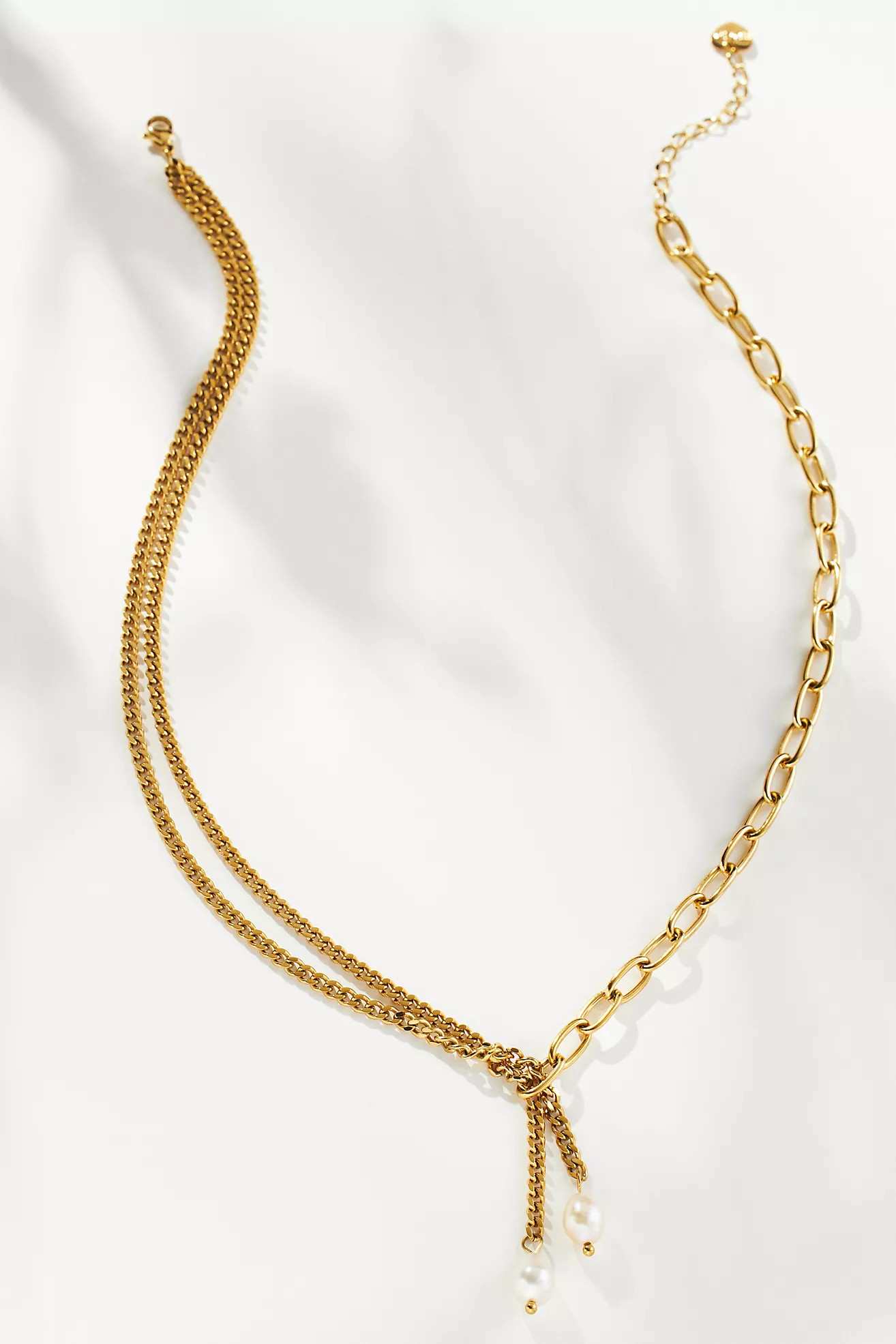 BRACHA Teresa Pearl Drop Necklace | Anthropologie (US)