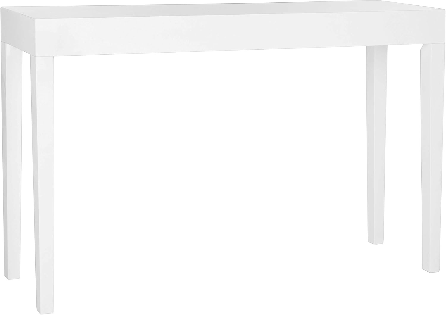 Safavieh Home Collection Mid-Century Scandinavian Kayson White Console Table | Amazon (US)