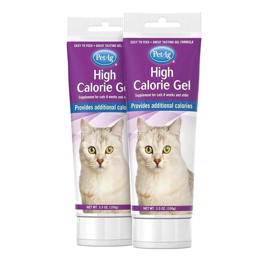 PetAg High Calorie Gel Supplement for Cats - 3.5 oz, Pack of 2 - Chicken Flavor - Provides Extra ... | Amazon (US)