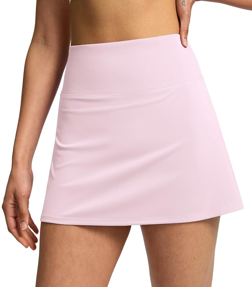 Soothfeel Tennis Skirts for Women High Waisted Golf Skirt with Shorts Pockets Workout Athletic Sk... | Amazon (US)