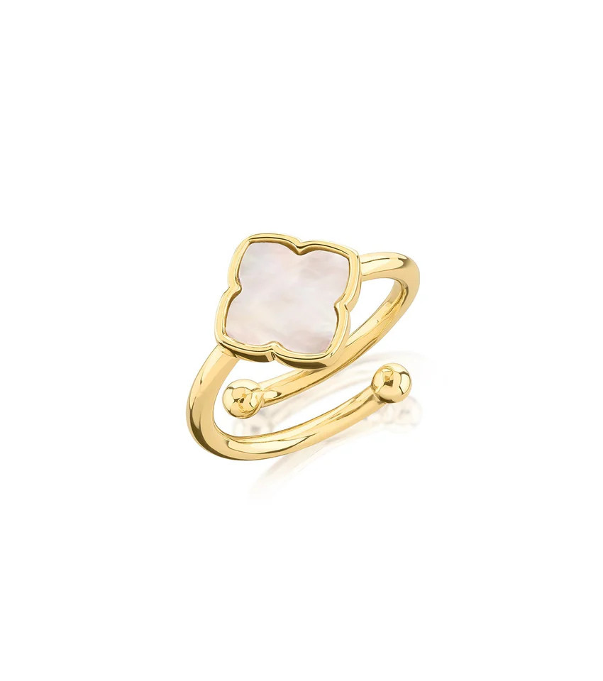 Pearl Clover Ring (Gold) | Abbott Lyon