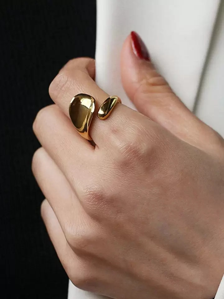JOJELOO Minimalist Wrap Ring | SHEIN