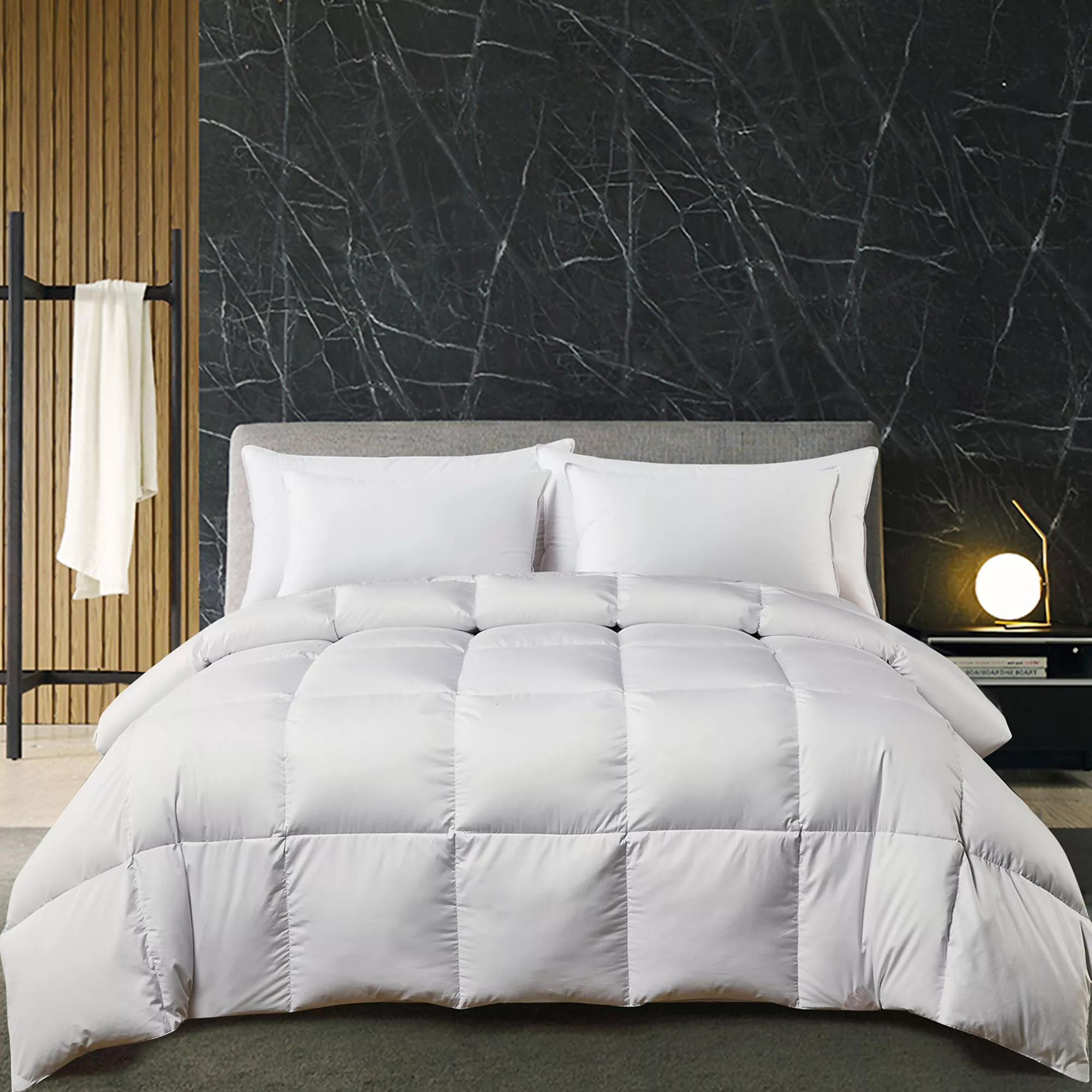 Hotel Suite White Duck Down All Seasons Comforter | Kohl's