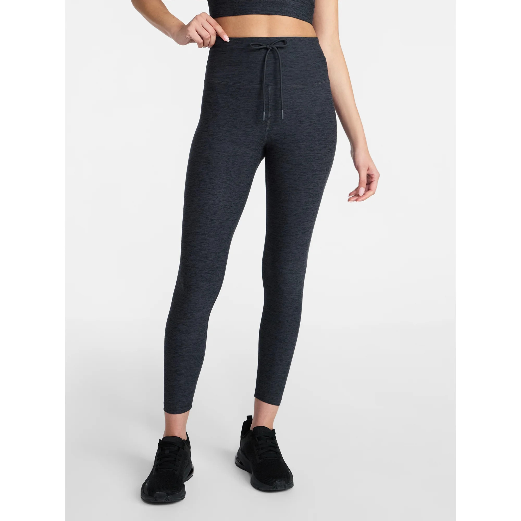 Athletic Works Women's ButterCore Compression Leggings with Drawstring, 7/8 Length, Sizes XS-XXXL | Walmart (US)