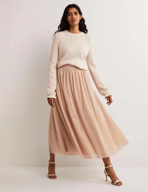 Tulle Full Midi Skirt | Boden (US)