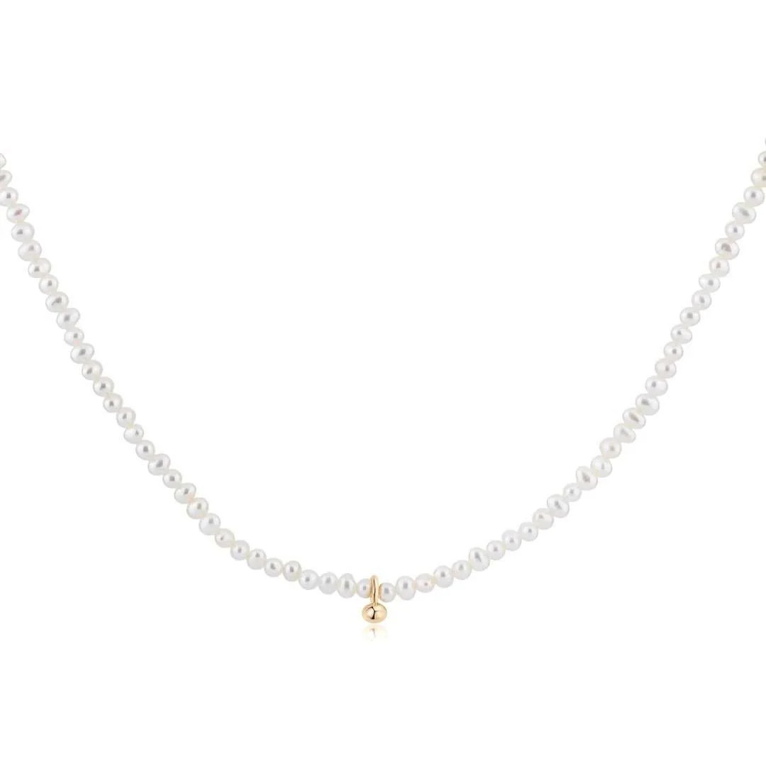 Celine Necklace - Solid Gold | Fedoma