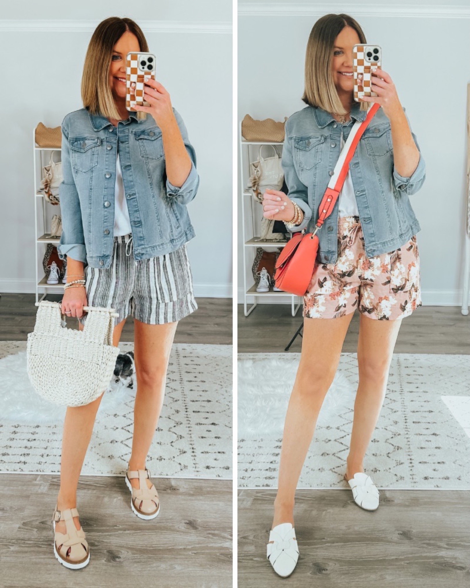 $13 Walmart linen shorts restocked!
Summer outfit, pull on shorts, jean jacket, basic tees, fisherman’s sandals 

#LTKSeasonal #LTKstyletip #LTKunder50
