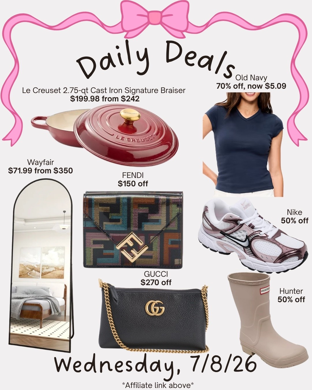Daily deals

#LTKHome #LTKSeasonal #LTKSaleAlert