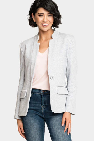 Notch Collar Blazer | Gibson
