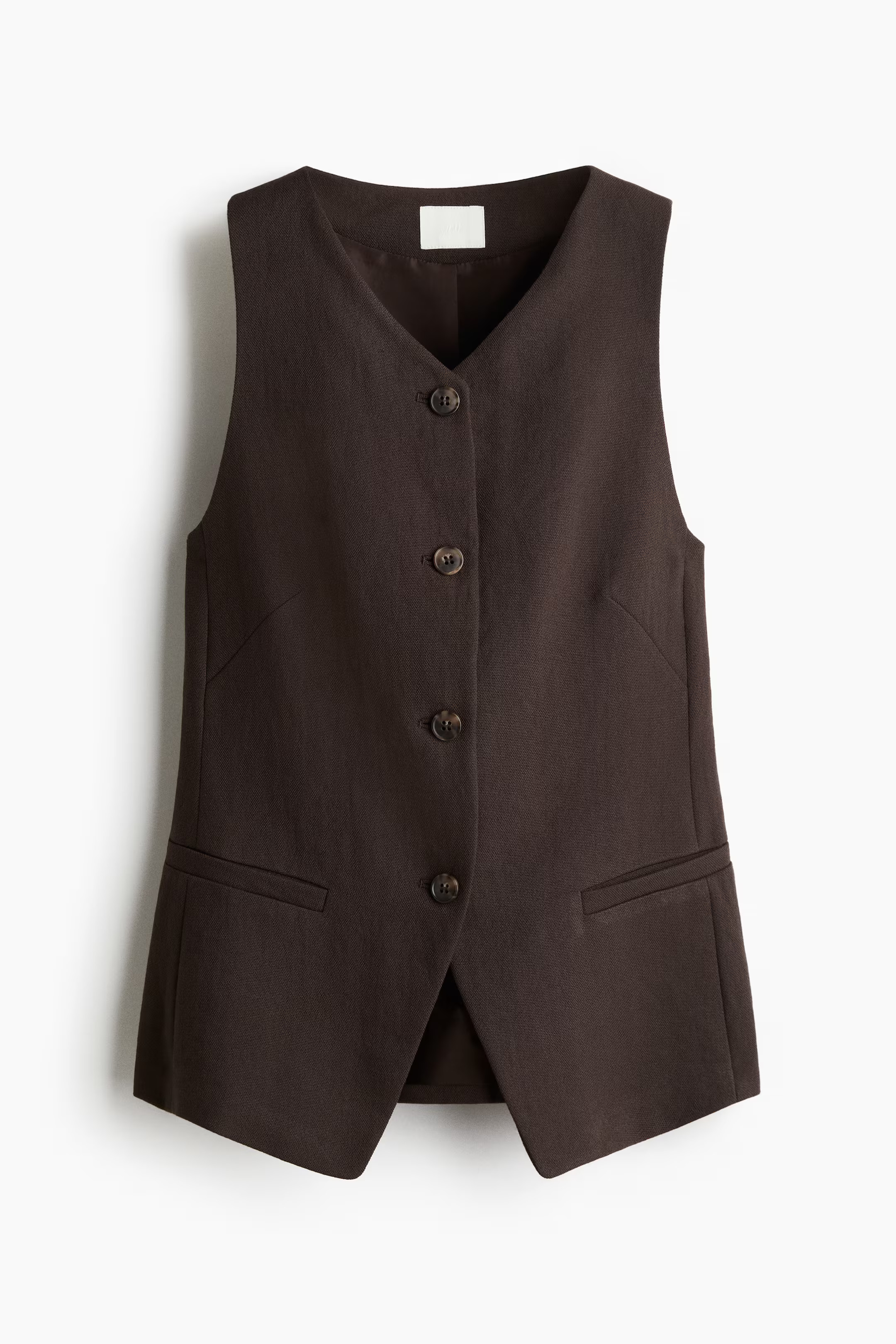 Long gilet sans manches | H&M (FR, IT, ES, PT, BE)