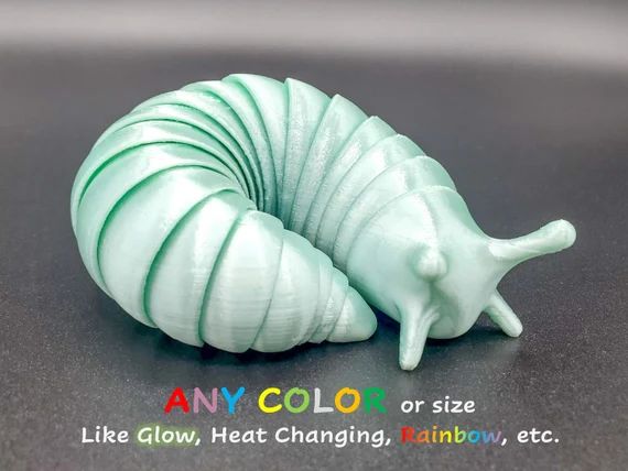 Fidget Slug Articulating Stim Toy  Largest Selection of | Etsy | Etsy (US)