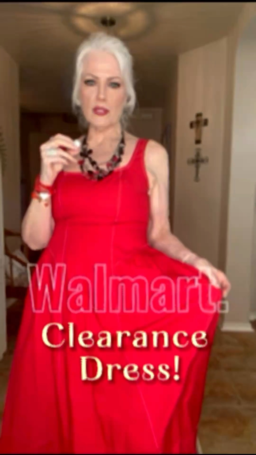 This beautiful ted dress is so flirty and classic. Great spring/summer dress. It’s on clearance so I sure hope it’s available for yall!  It’s true to size and lightweight but great quality. I’m 5 6 150lbs and it hits me above my ankles  

#LTKSpringSale #LTKSaleAlert #LTKTall