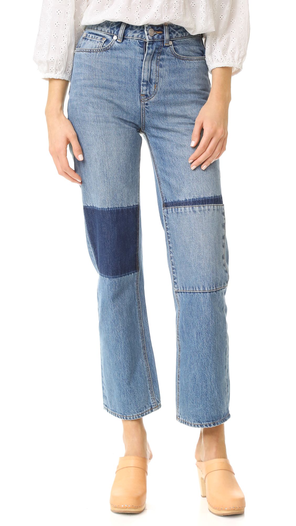 Amelie Patchwork Jeans | Shopbop