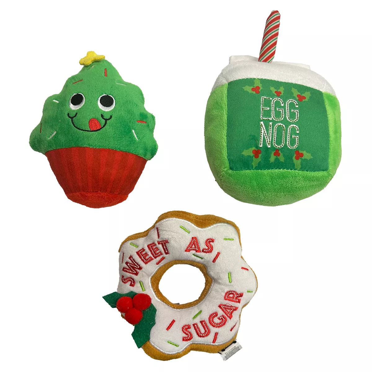 Woof Milk, Cookie & Cupcake Dog Toys 3-piece Set | Kohl's