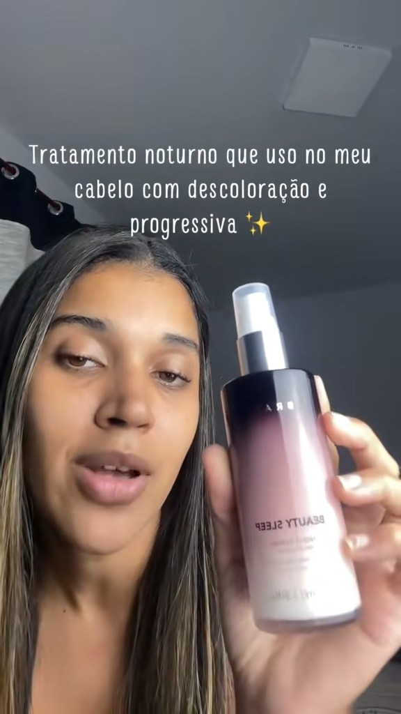 Tratamento noturno que está salvando meu cabelo ✨🤎
#brae #tratamentonoturno #beautysleep #ltkbrasil