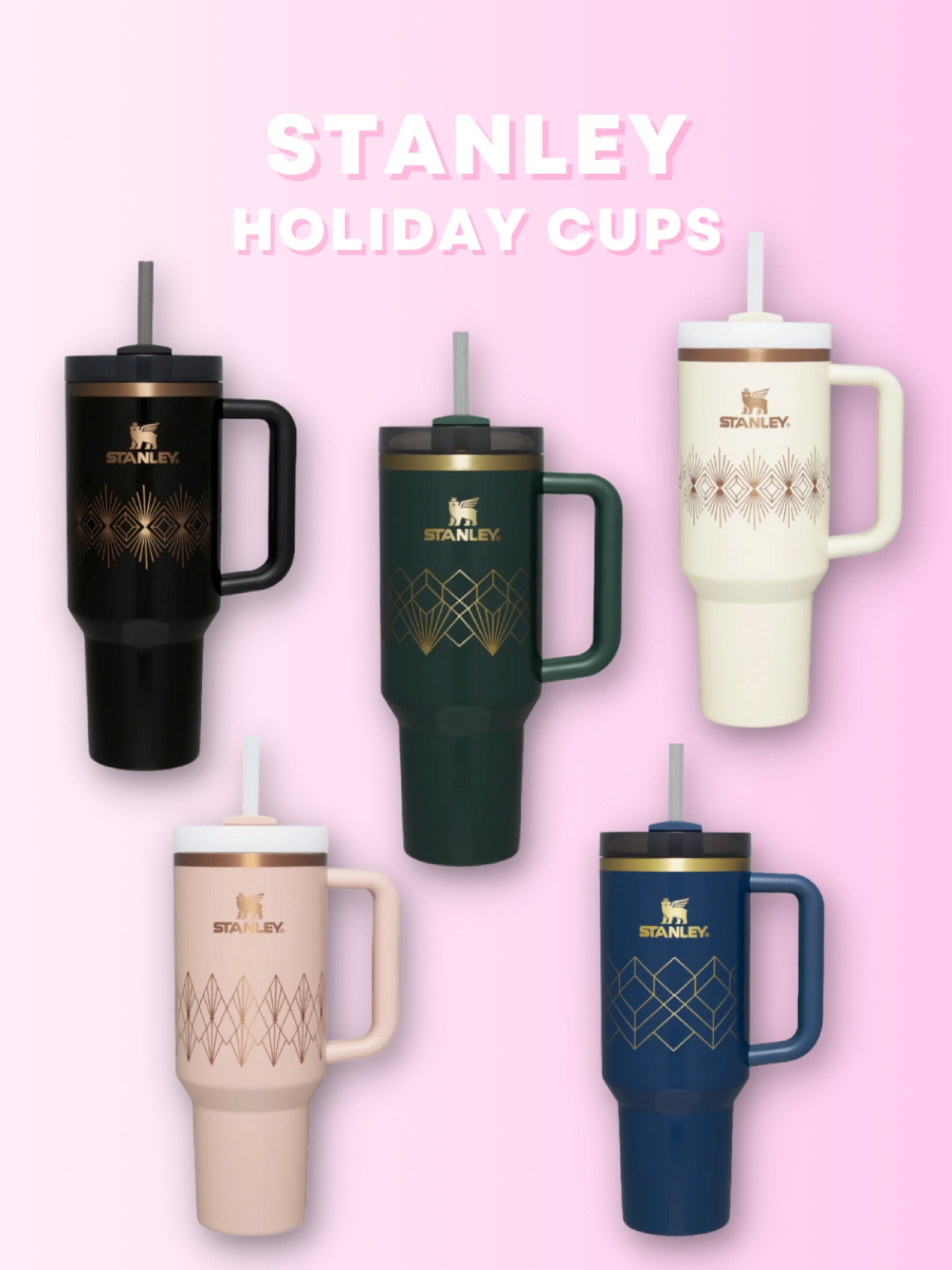 more holiday colors for Stanley’s!! you gotta get them while they last so cute😍😍 #stanleycups #tumblers #christmasgifts #holidayszn #holidaytheme #holisaycollection

#LTKGiftGuide #LTKSeasonal #LTKHoliday