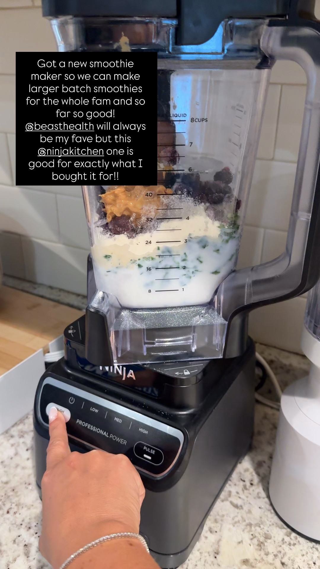 Great inexpensive blender that can make big batch smoothies for the whole fam at once!

#LTKfoodie #LTKmomlife #LTKHome