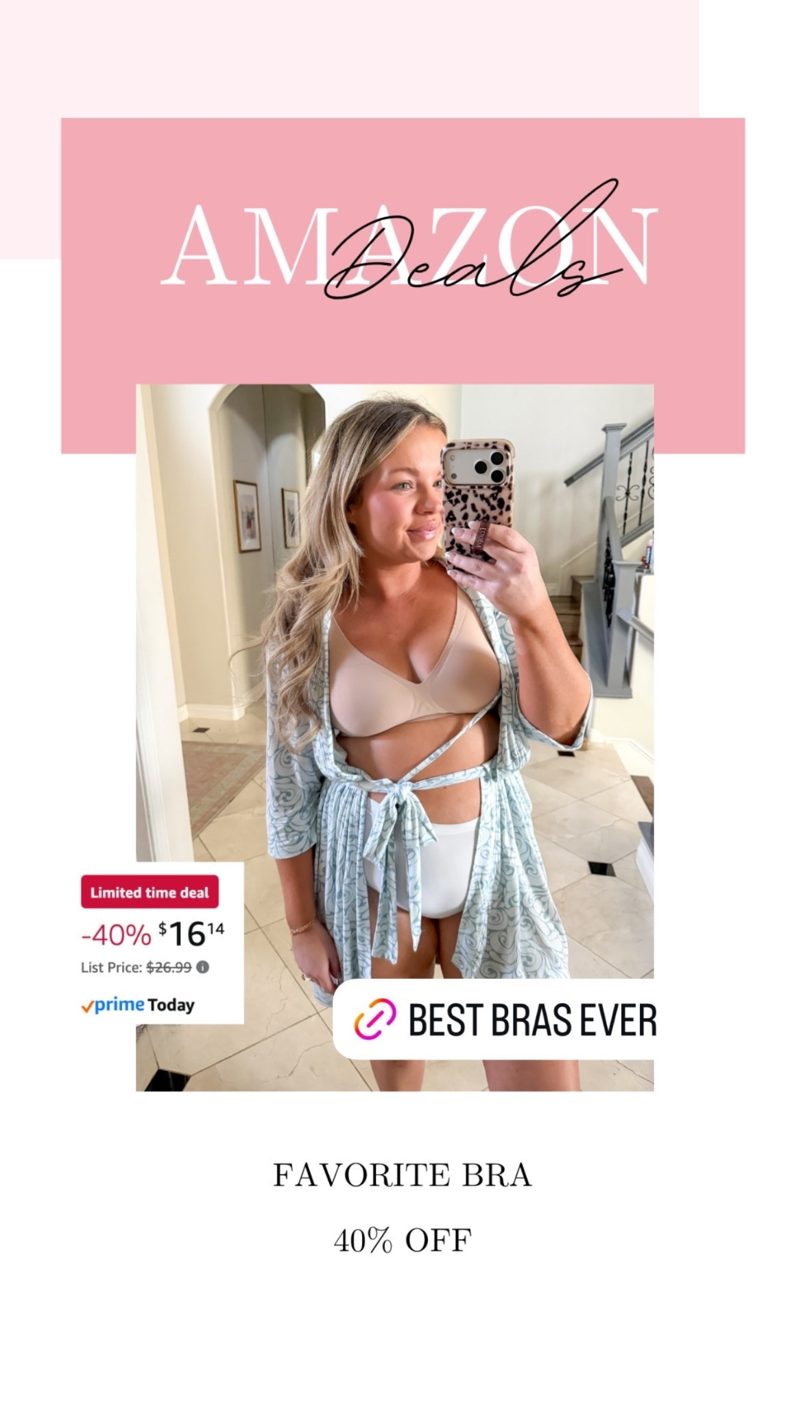Favorite bra on deal again!! Snag IT while you can! 

#LTKSaleAlert #LTKMidsize