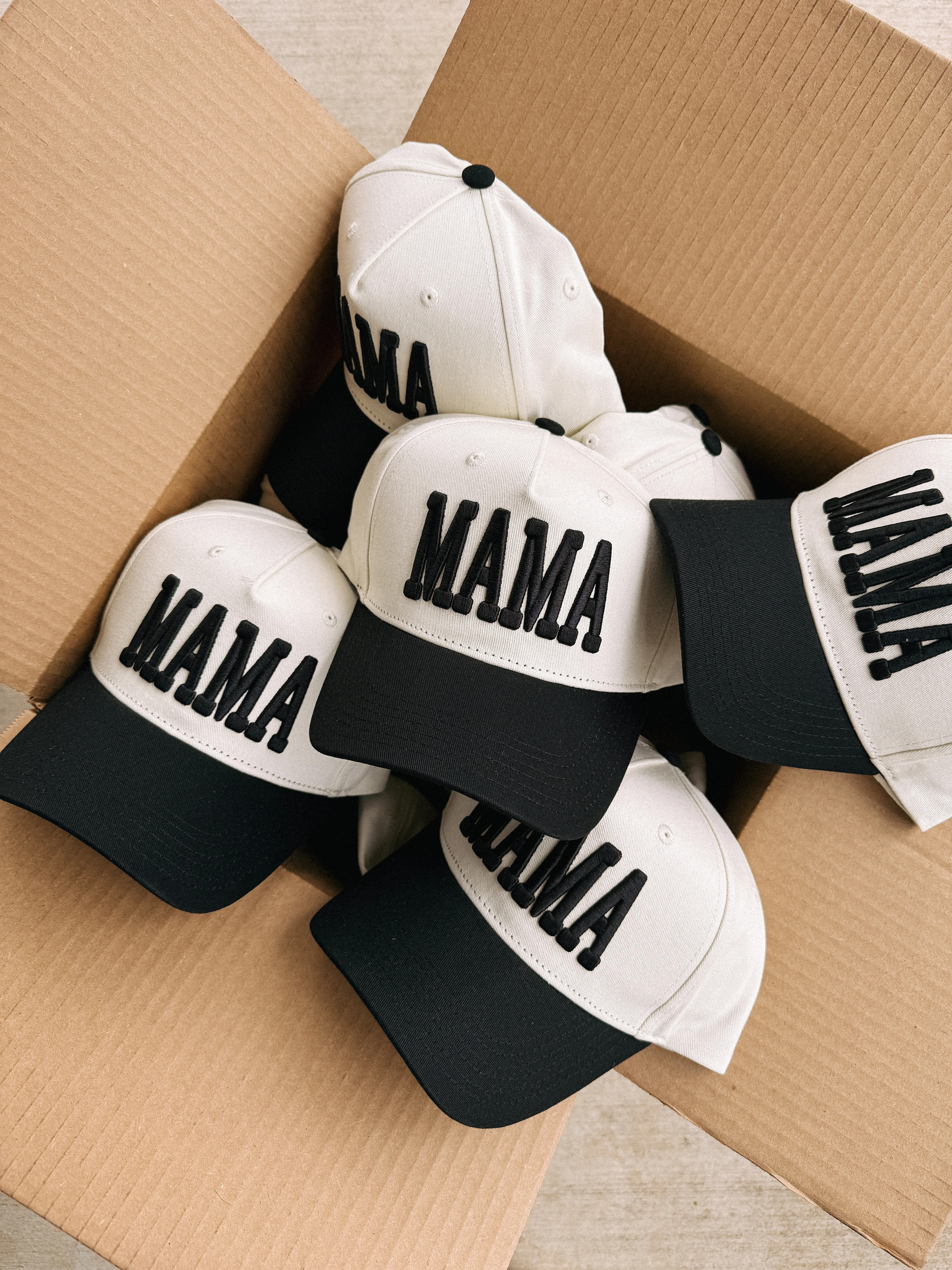 ETTA OG | mama puff trucker hat - black | Etta & East