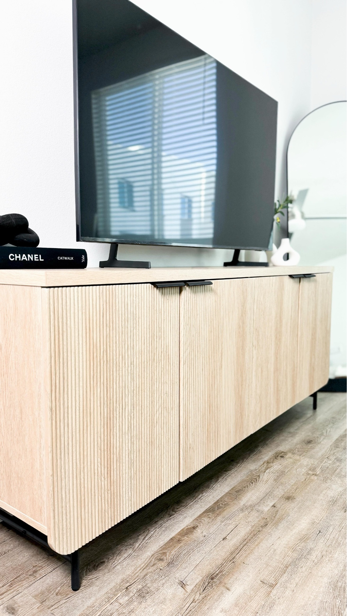 A M A Z O N  L I V I N G
r o o m  o r g a n i z a t i o n ✨

Two words that set you up for success when it comes to staying organized at home: Functional Furniture. 🙌🏽

This one cabinet does so much! Works as a functional TV Stand, stores our board games and blankets, and it is aesthetically beautiful! 🤍✨

But having aesthetic spaces isn’t where it stops- do your spaces look as good on the inside as they do they outside? Organization helps you get the most out of your spaces. So don’t forget to take that extra step. You won’t regret it. 

#neatlyembellished #professionalorganizer #homeorganizer #homeorganizing #organization #organizingideas #organizingtips #organizinghacks #organizedhome #organizedmom #organizedlife #amazon #amazonmusthaves #amazonfavorites #amazonfinds #amazonfaves #amazoninfluencer #amazoninfluencerprogram #amazonhome #livingroom #livingroomdecor #livingroomideas #livingroomfurniture #livingroomstyling #livingroomorganization #furniturefinds