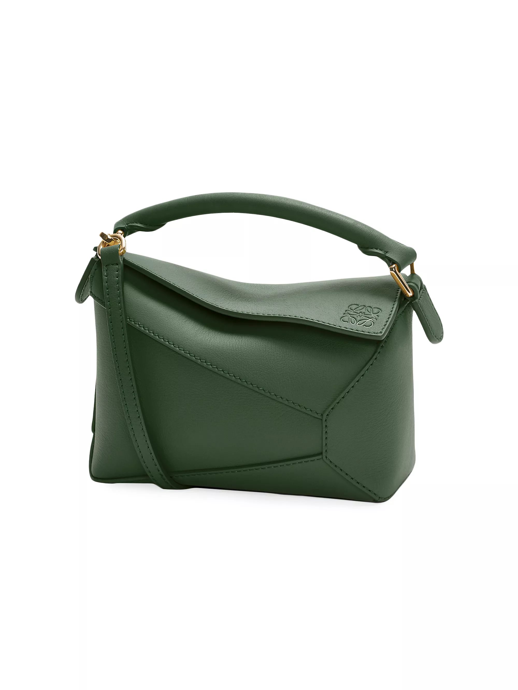 Mini Puzzle Edge Leather Shoulder Bag | Saks Fifth Avenue