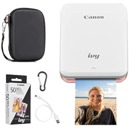 Canon Ivy 2 Mini Photo Printer, Print from Compatible iOS & Android Devices, Sticky-Back Prints, ... | Amazon (US)