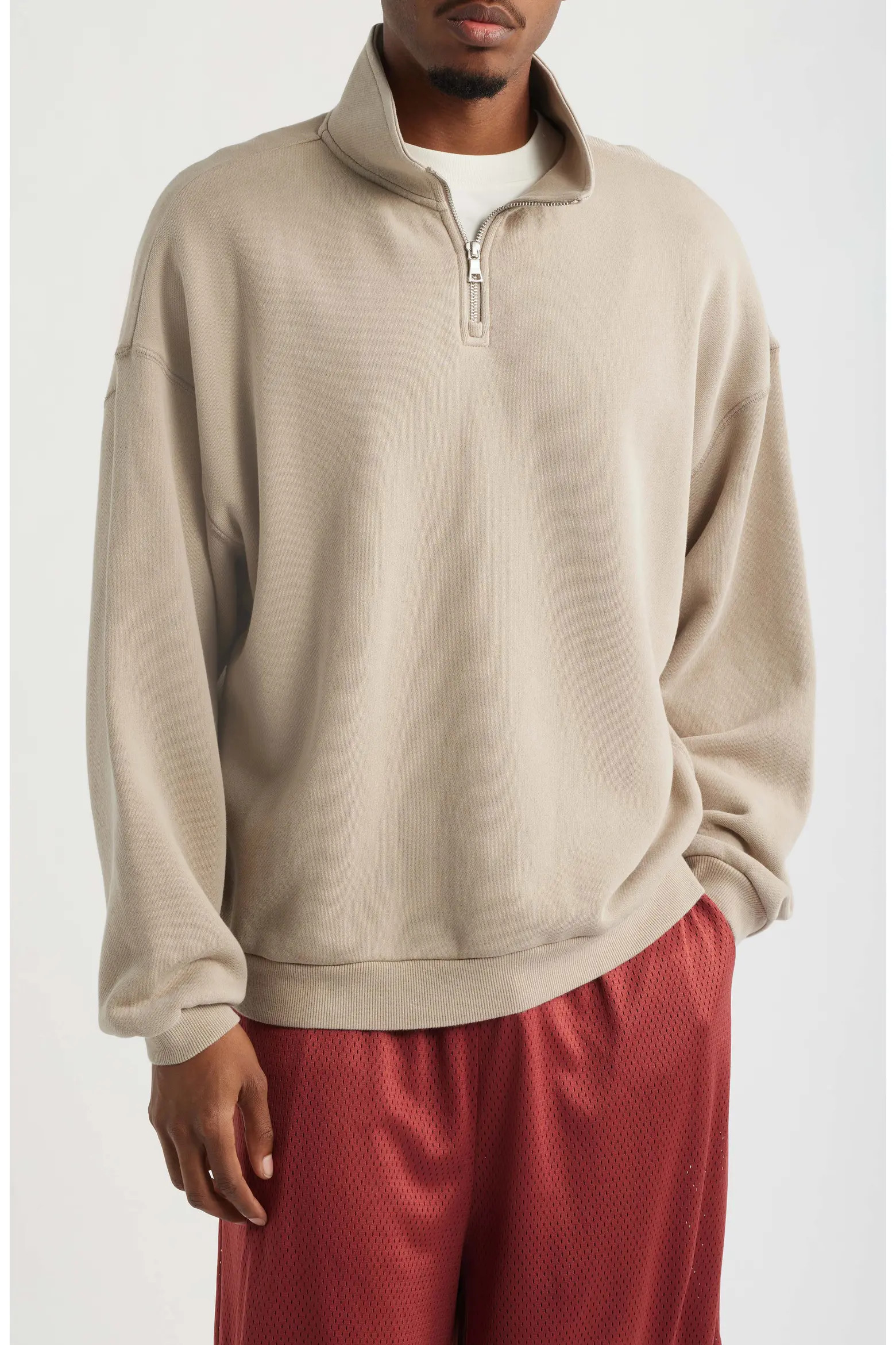Elwood Organic Cotton Quarter Zip Pullover (Men) | Nordstrom | Nordstrom